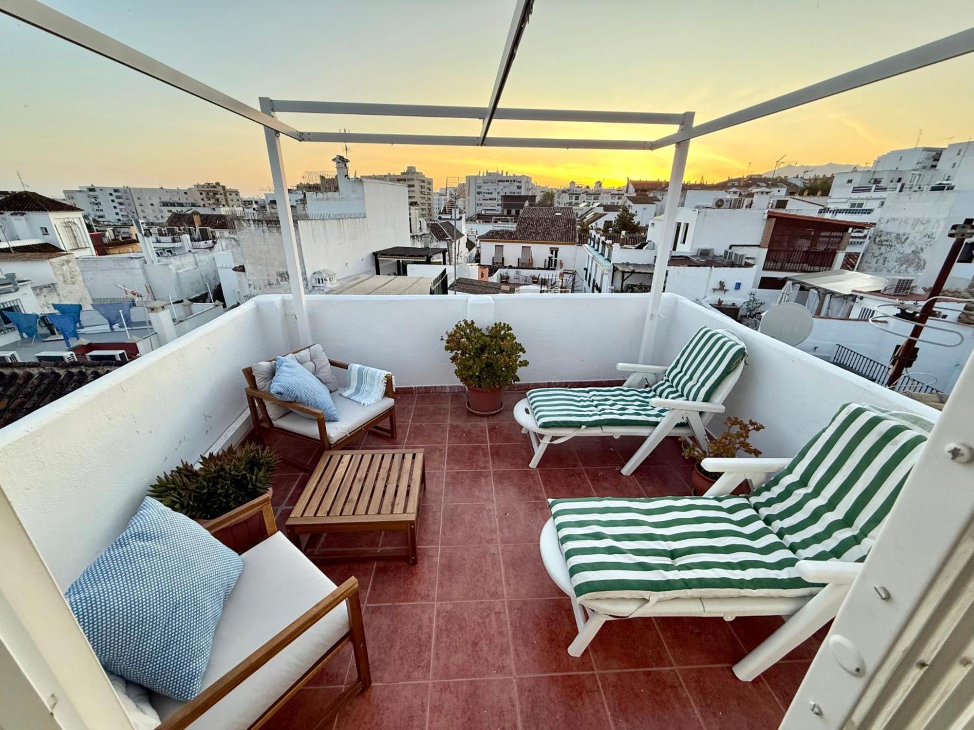 Old Town House With Terrace Villa Marbella Exteriör bild